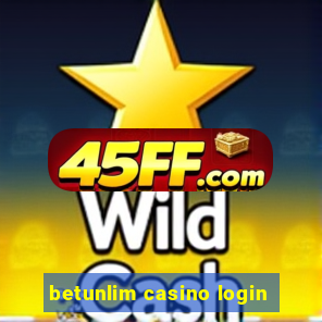 betunlim casino login